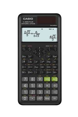 SCIENTIFIC CALCULATOR FX-85ESPLUS-2 B 252 FUNCTIONS 77X162MM CARDBOARD BLACK