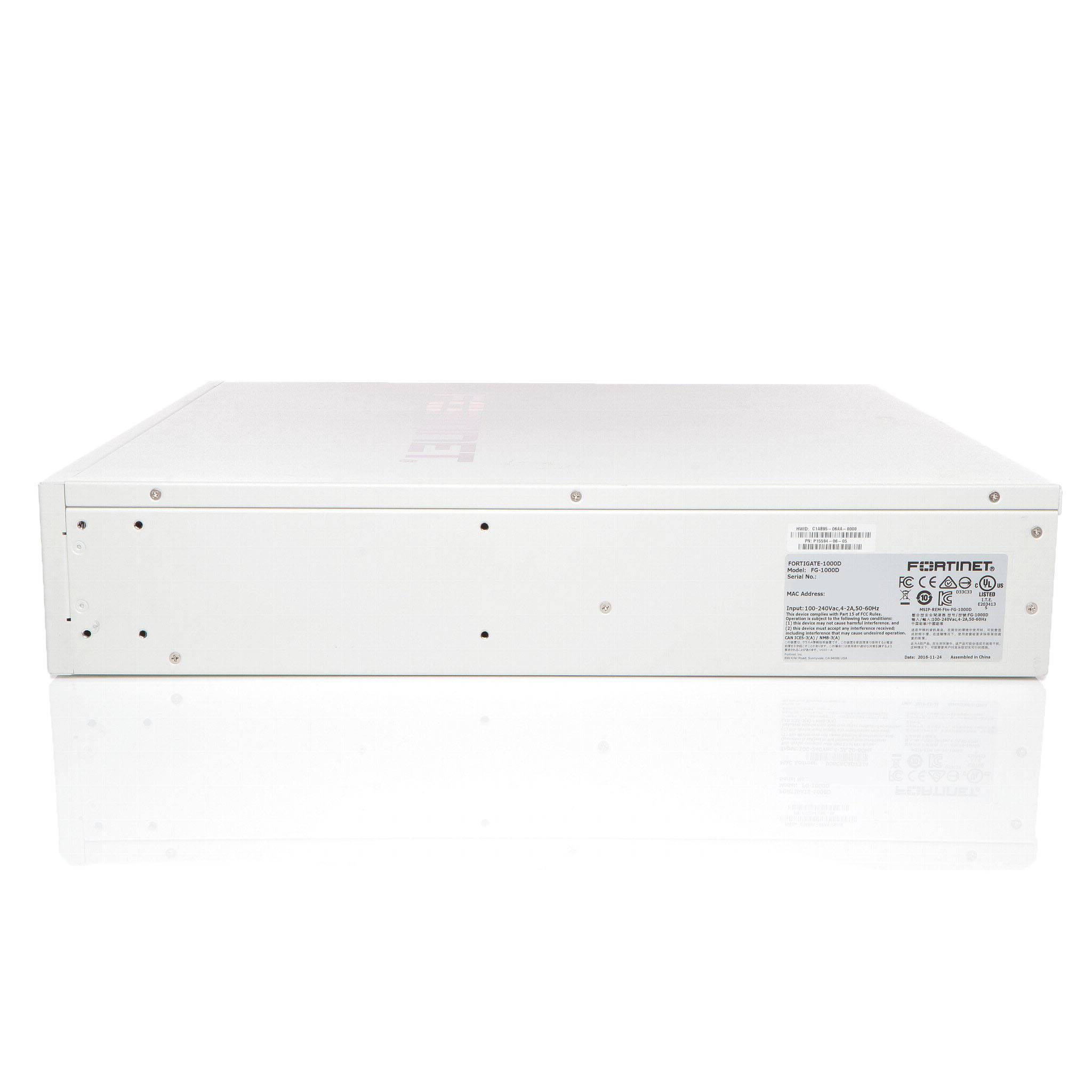 Fortinet FG-1000D-BDL-841-60 Sicherheitsgerät Netzwerkgerät-1