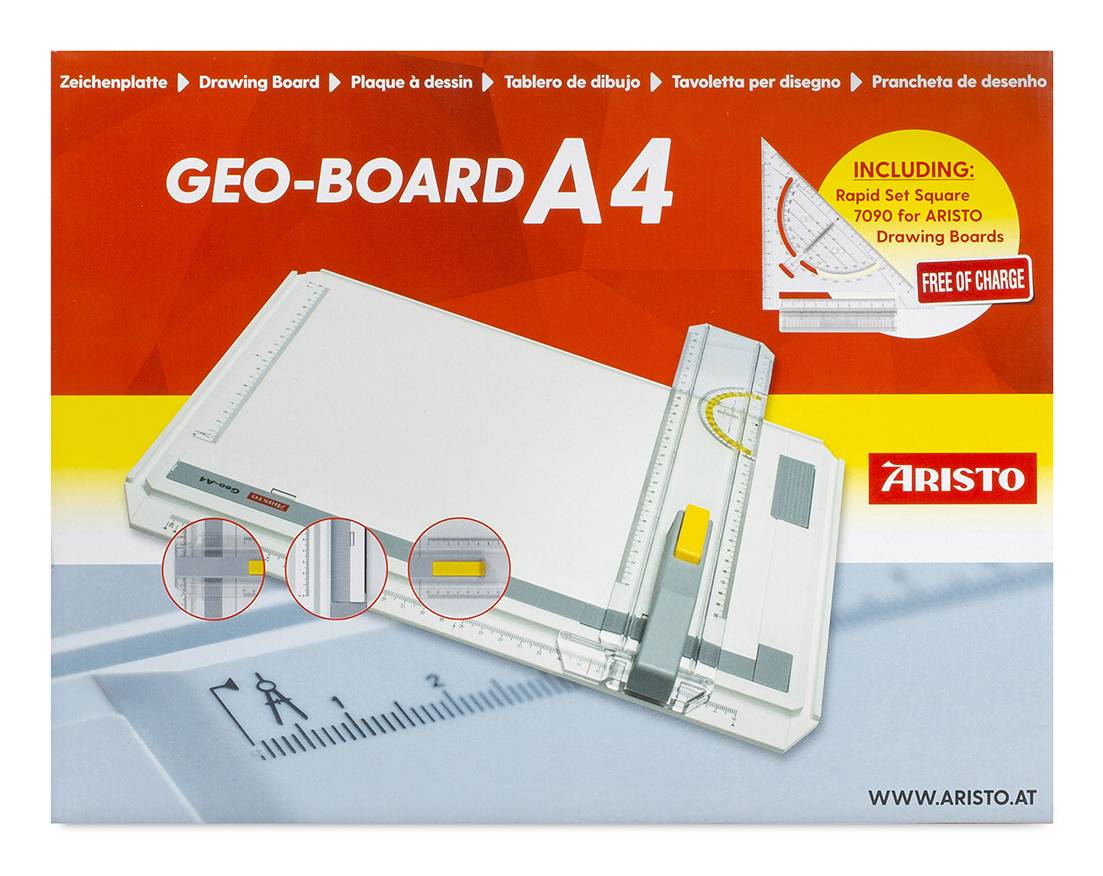 ARISTO GeoBoard - Zeichenplatte - A4 (210 x 297 mm)-3
