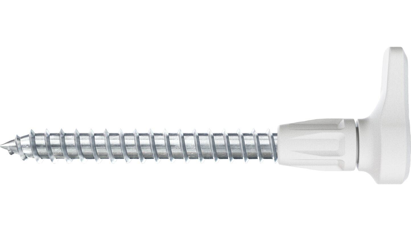 fischer 564169, Schraubhaken & Dübelsatz, Autoklaven-Porenbeton, Mauerziegel, Beton,-4