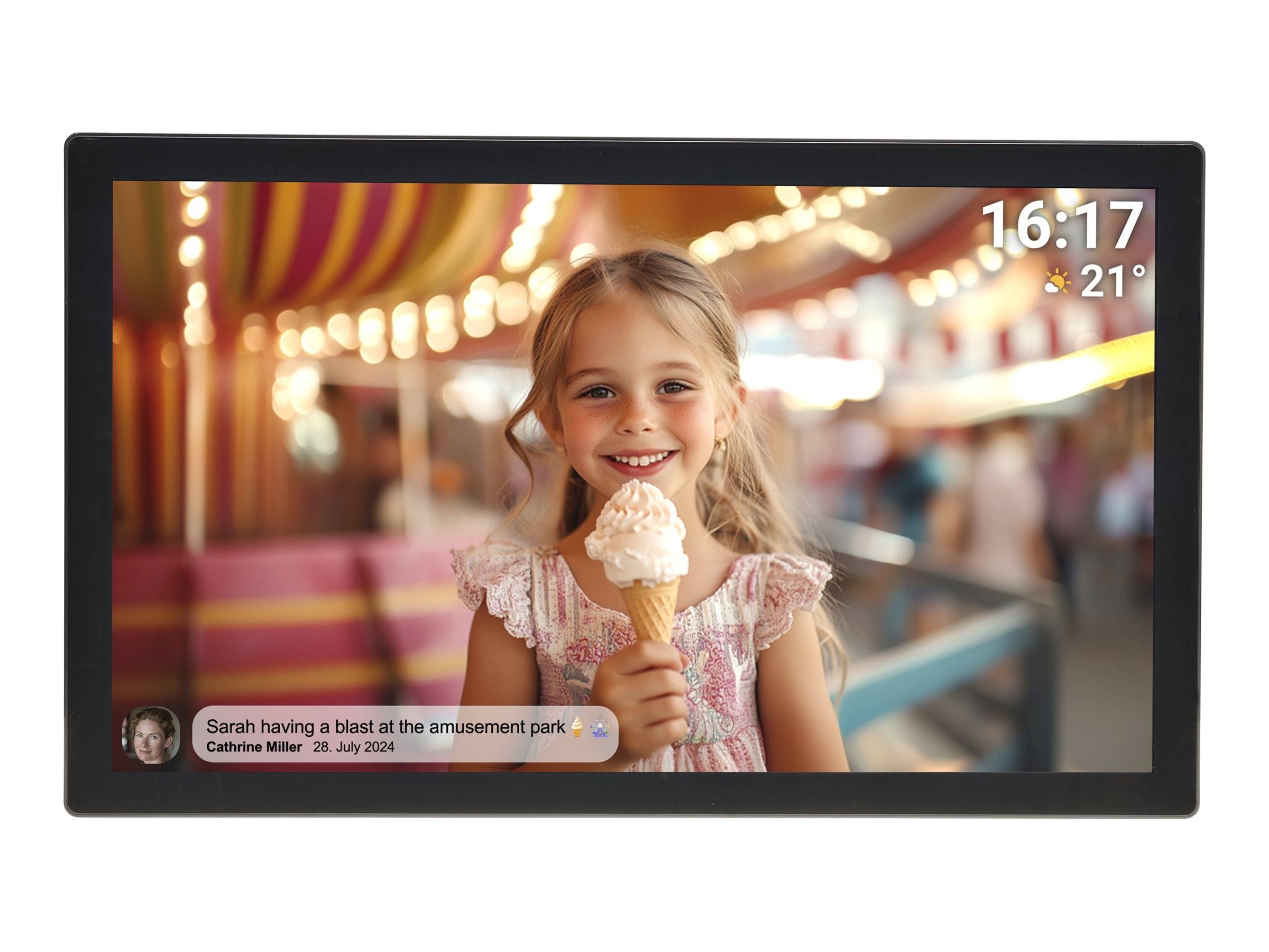 Inter Sales DENVER PFF-3260 - Digitaler Fotorahmen - 1 GB RAM - 32 GB - 81.3 cm (32")-0
