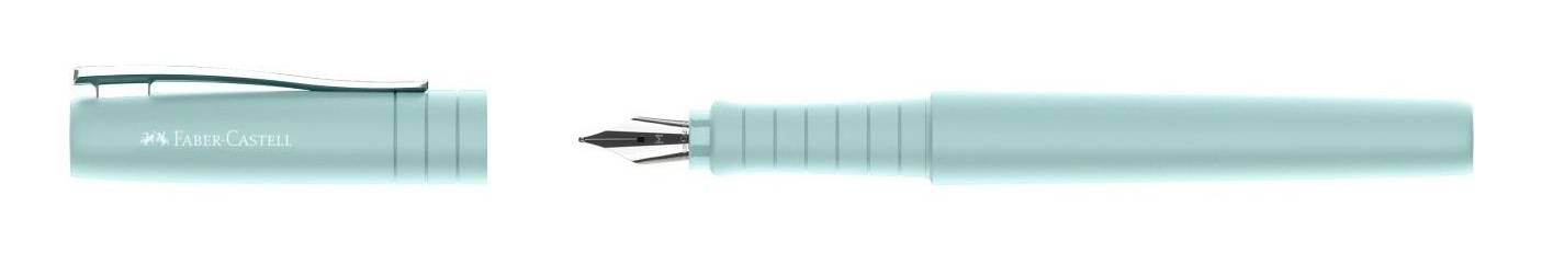 FABER-CASTELL - Füller Poly Pen M caribic blue-0