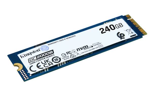 Kingston Data Center DC2000B - SSD - Enterprise - 240 GB - intern - M.2 2280 - PCIe 4.0 x4 (NVMe)