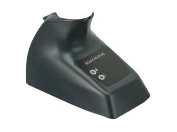 cradle - multi-interface (RS-232 - KBW - USB) - colour black - fits for QBT2400 - QBT2100 - order se