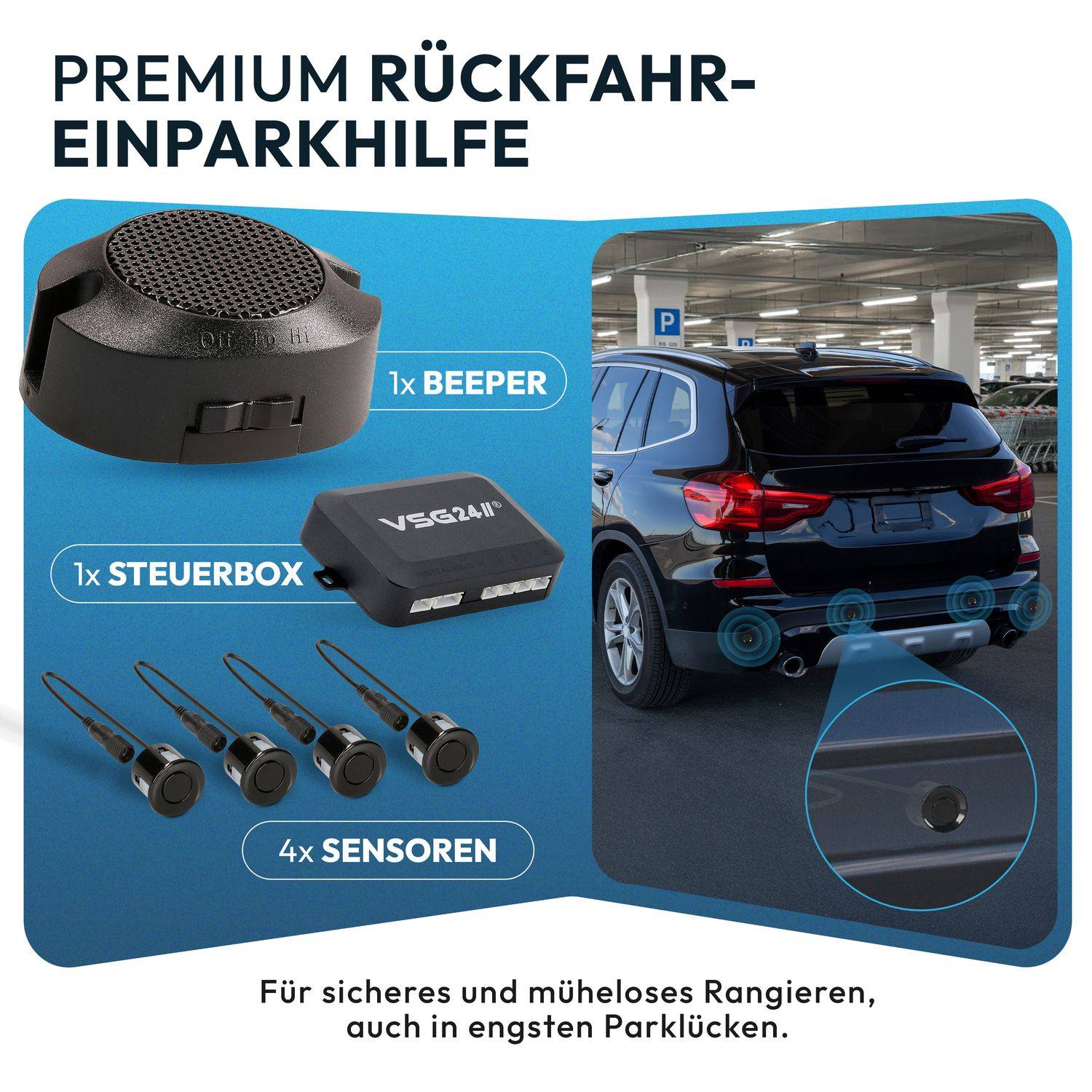 VSG24 Einparkhilfen ECHO PLUS Akustisch-1