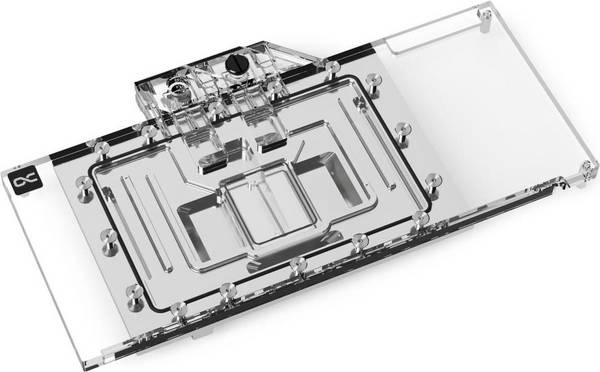 13734 Computerkühlsystemteil/-zubehör Wasserblock+ rückenplatte - Kupfer