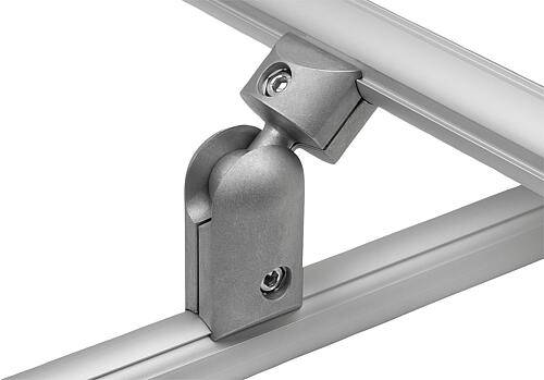 KUGEL-KREUZVERBINDER Ø30, TYP I, P=Ø30 ALUMINIUM-2