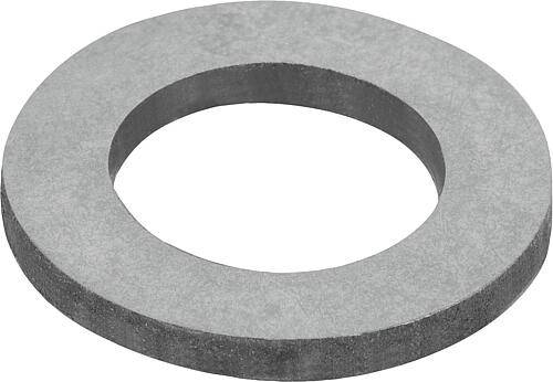 SCHEIBE DIN433 FÜR ZYLINDERSCHRAUBEN , STAHL BLANK, FÜR M06-0