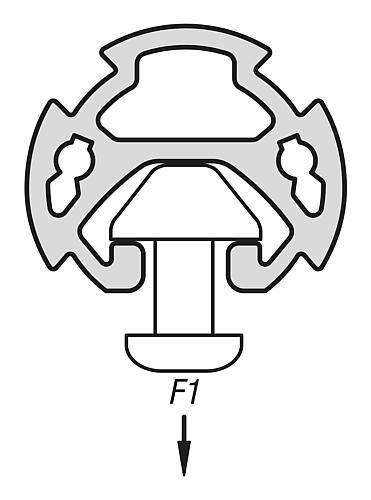 PROFILROHR Ø30, TYP I, P=Ø30, L=1000 ALUMINIUM-2