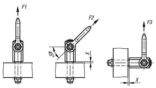 KUGELTRAGBOLZEN D1=8, L1=35, EDELSTAHL-2