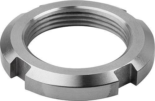 NUTMUTTER DIN70852 M38X1,5, D2=54, H=8, STAHL 1.0503 VERZINKT-0