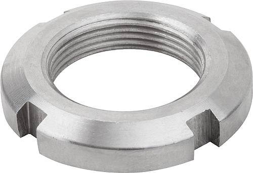 NUTMUTTER DIN981 M25X1,5, D2=38, H=7, STAHL BLANK-0