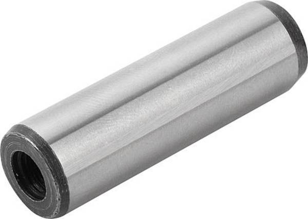 ZYLINDERSTIFT DIN EN ISO8735 INNENGEWINDE M04, D=6, L=60, WERKZEUGSTAHL OBERFLÄCHENGEHÄRTET