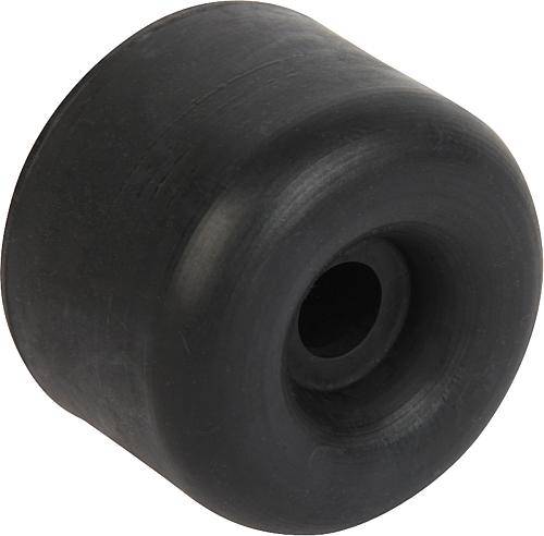 GUMMIPUFFER TYP TP TÜRPUFFER, D=30, H=21, D1=7, ELAST. NATURKAUTSCHUK SHORE 60A-0