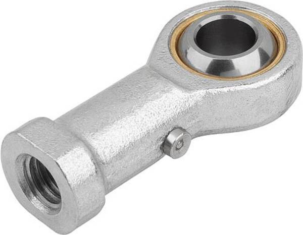 GELENKKOPF DIN ISO 12240-1 MIT SCHMIERNIPPEL M14X25, D=14 RECHTSGEWINDE, VERGÜTUNGSSTAHL