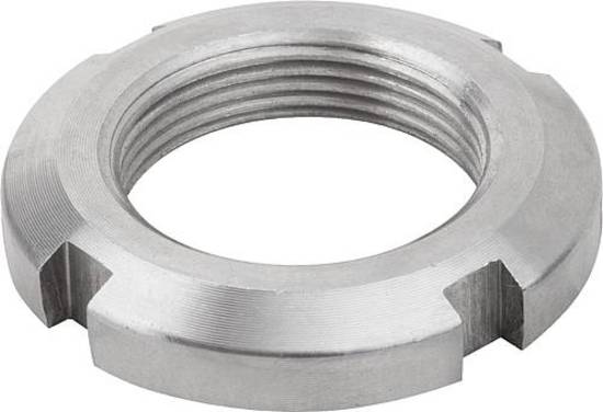 NUTMUTTER DIN981 M65X2, D2=85, H=12, STAHL BLANK