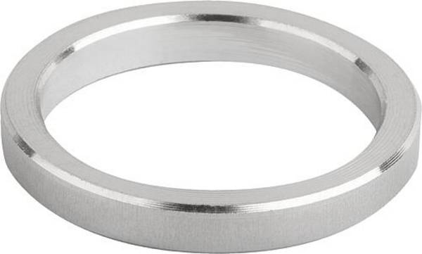 DISTANZRING, D=16, D1=21, L=6, EDELSTAHL 1.4404 BLANK