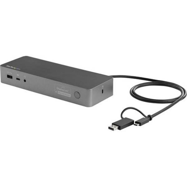 StarTech.com Universal Laptop Dockingstation - USB-C & USB 3.0 Dock - Dual 4K -