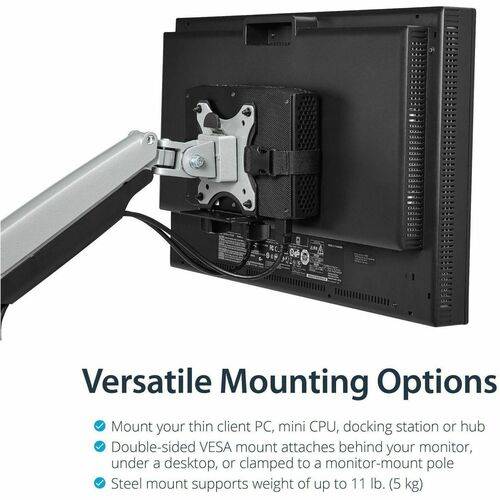 StarTech.com Thin Client Halterung - VESA - Thin Client PC Monitor Halterung - I-1