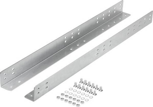 MONTAGEWINKEL, L=575, FORM:D, STAHL VERZINKT, 1 STÜCK ENTSPRICHT 1 PAAR