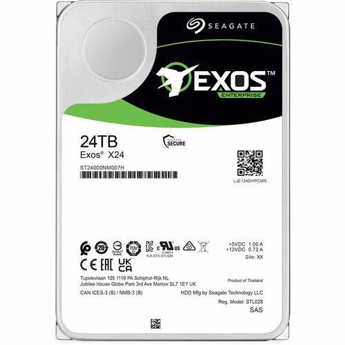 Seagate Exos X24 ST24000NM007H - Festplatte - Enterprise - 24 TB - intern - 3.5" (8.9 cm)-0