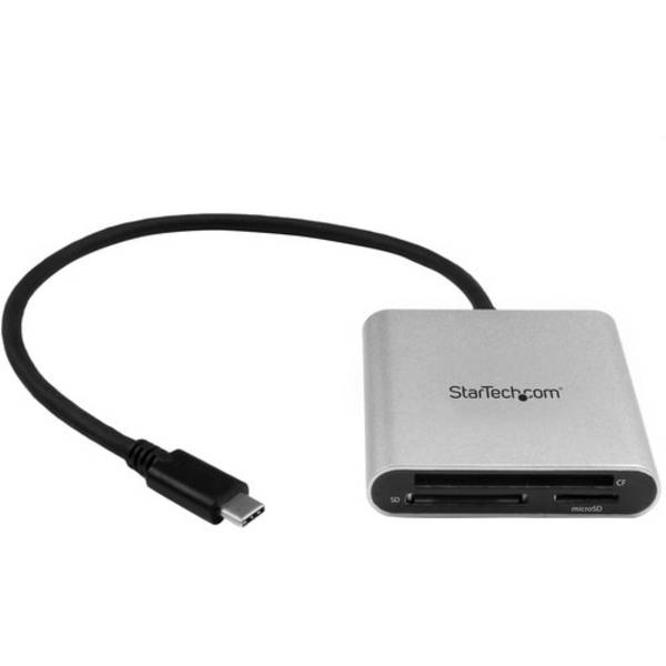 StarTech.com Startech USB 3.0 Kartenleser mit USB-C - SD, MicroSD, CompactFlash Speicherkartenleser mit USB-C Kabel - Ka