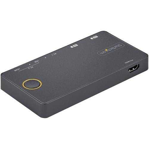 StarTech.com 2 Port Hybrid KVM Switch HDMI + USB-A & USB-C - 4K 60Hz HDMI 2.0 Mo-3