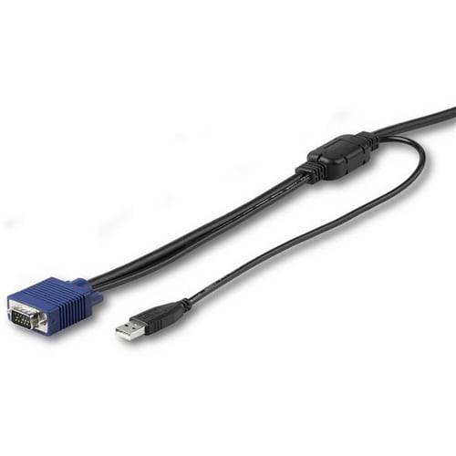 StarTech.com StarTech 3 m KVM Kabel für StarTech.com Rackmount Konsolen - Video- / USB-Kabel - Mini-VGA (M)-1