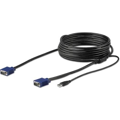 StarTech.com StarTech 4,6 m KVM Kabel für StarTech.com Rackmount Konsolen - Video- / USB-Kabel - Mini-VGA (M)-1