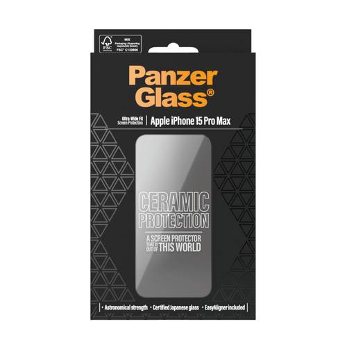 PanzerGlass Ceramic Protection - Bildschirmschutz für HandyUltra-Wide Fit mit-1