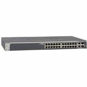 NETGEAR Smart GS728TXP - V3 - Switch - L3 Lite - Smart - 24 x 10/100/1000 (PoE+)-1