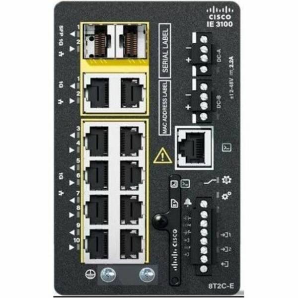 Cisco IE-3100-8T2C-E Switch - 10 Anschlüsse Netzwerkgerät
