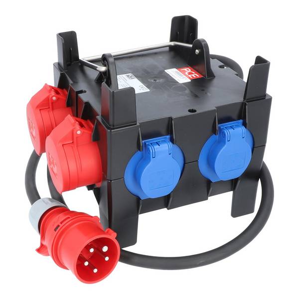 PCE Mobilverteiler Kunst.IMST MV 9030020 2x16/5 5xSSD 2m 5G2.5St16 H07 S IP44