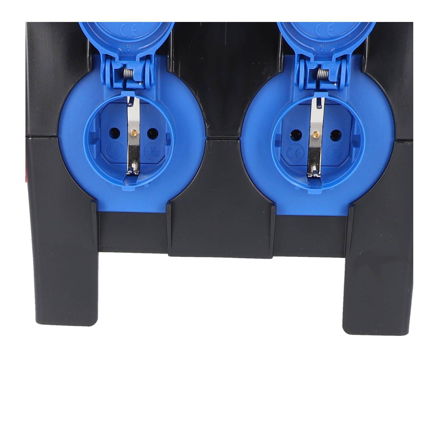 PCE Mobilverteiler Kunst.IMST MV 9030020 2x16/5 5xSSD 2m 5G2.5St16 H07 S IP44-4