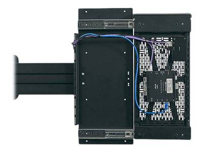 Chief Proximity Component Storage Slide-Lock Panel For AV Systems - Black - Mont-2