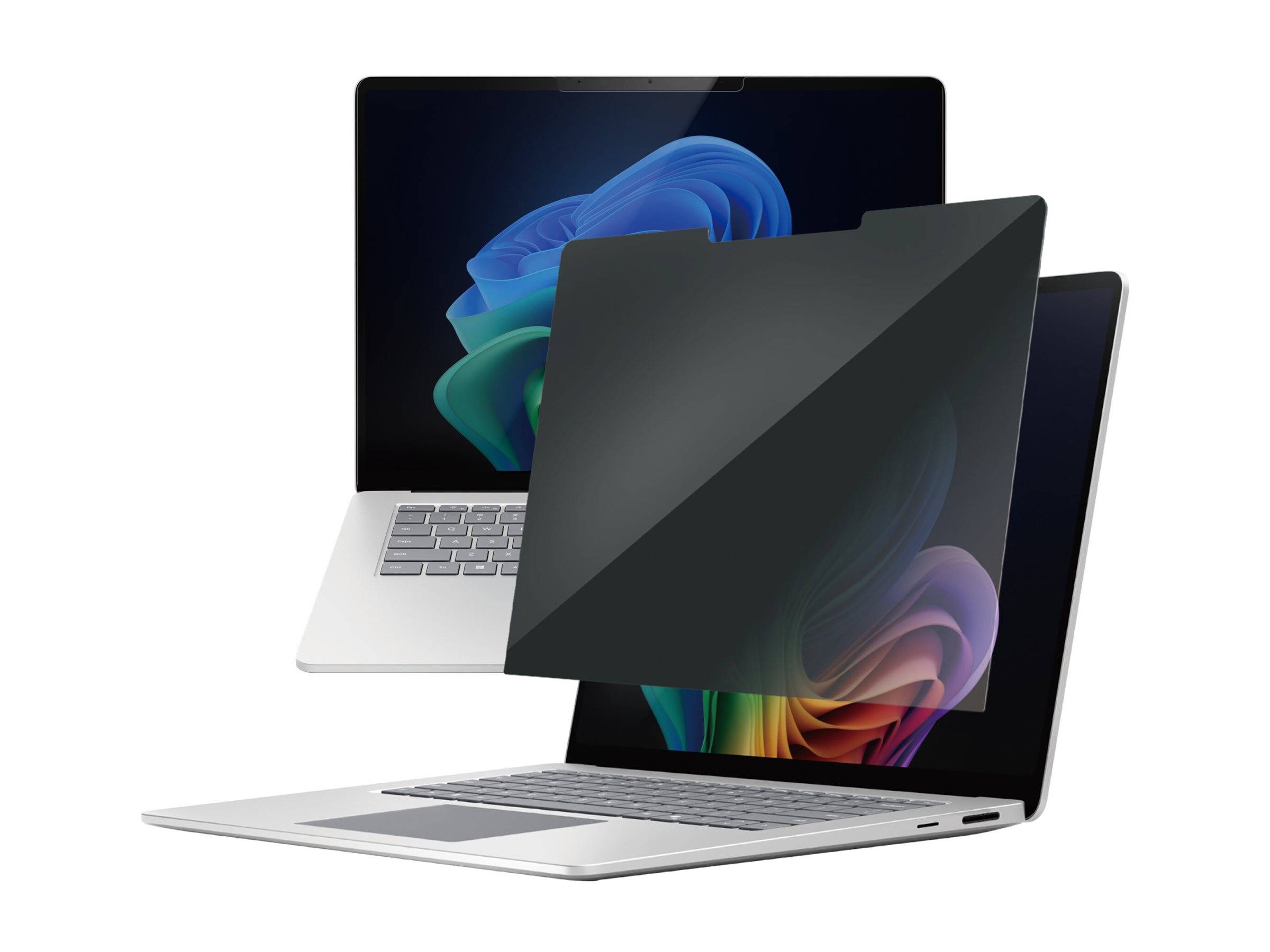 PanzerGlass ® Privacy Screen Protector Microsoft Surface Laptop 7th Edition | 8th | 15'' | Fit &-1