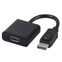 Cablexpert - Videoadapter - DisplayPort männlich zu HDMI weiblich - 10 cm - Schwarz-1