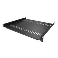 StarTech.com 2-Pack 1U Server Rack Shelf, Vented, 44lb Capacity, 16"" Deep (CABSHELF116V2PK)-4