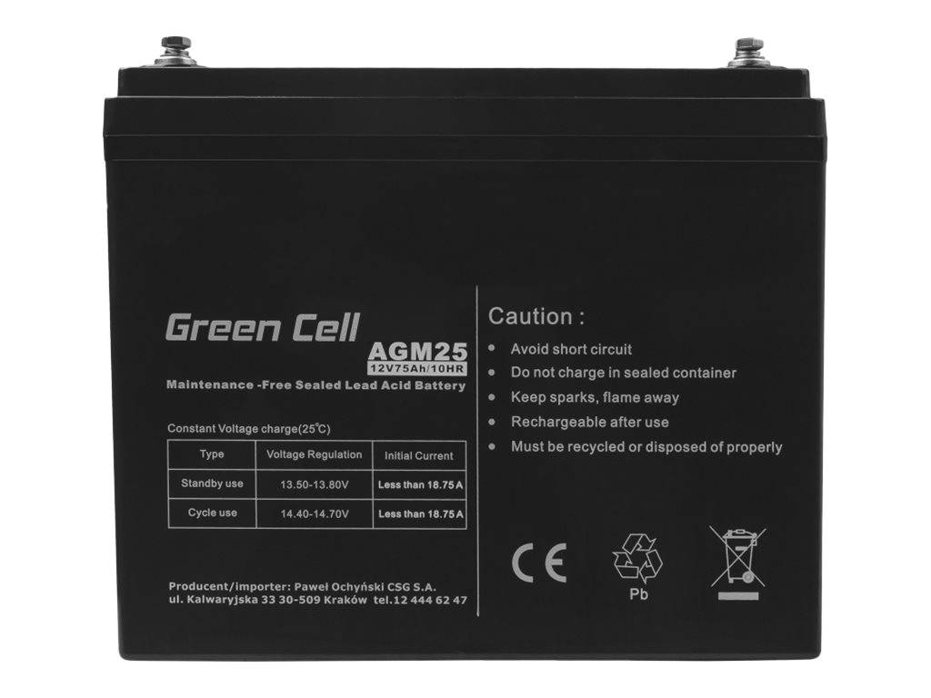 Green Cell - USV-Akku - 1 x Batterie - Sealed Lead Acid (SLA)-3