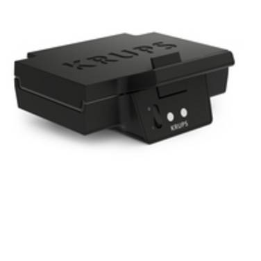 KRUPS - Sandwich Maker black Shell FDK462 sw/matt