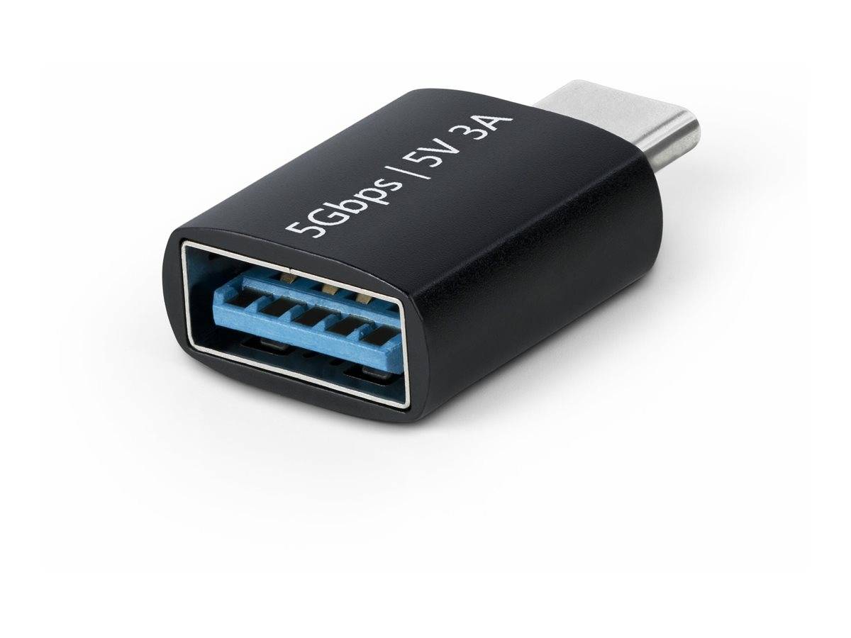 StarTech.com USB-C to USB-A Adapter, USB 5Gbps, Compact USB-C Male to USB-A Female Adapter, Durable Metal Housing, M/F -