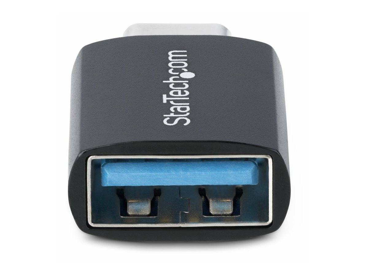 StarTech.com USB-C to USB-A Adapter, USB 5Gbps, Compact USB-C Male to USB-A Female Adapter, Durable Metal Housing, M/F --3