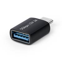 StarTech.com USB-C to USB-A Adapter, USB 5Gbps, Compact USB-C Male to USB-A Female Adapter, Durable Metal Housing, M/F --4