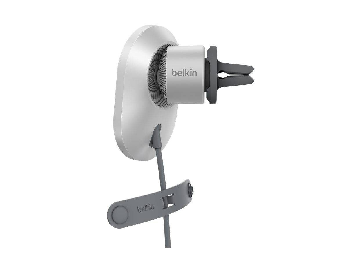 Belkin - Kfz-Halterung für induktives Laden - magnetisch mit Qi2 + Kfz-Netzteil-2