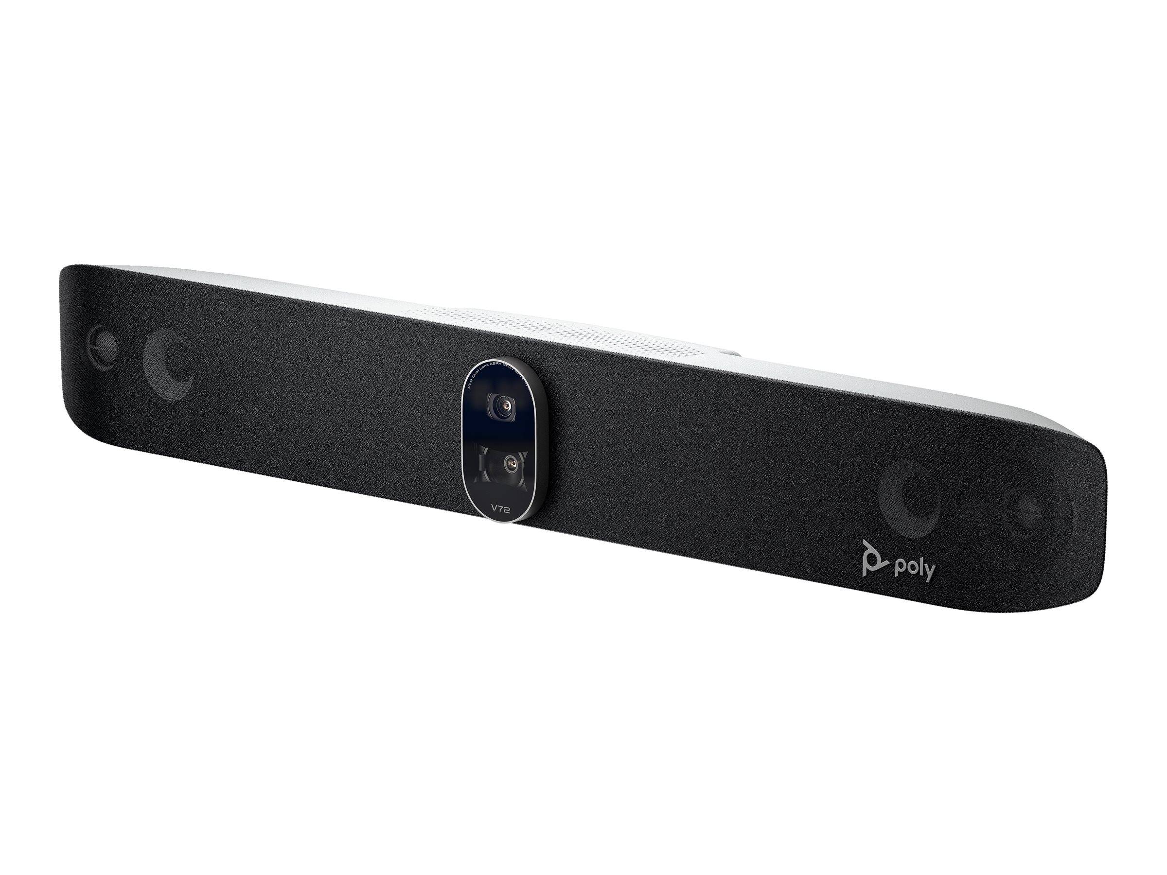 HP - Poly Studio V72 - USB-Videoleiste - Schwarz-0