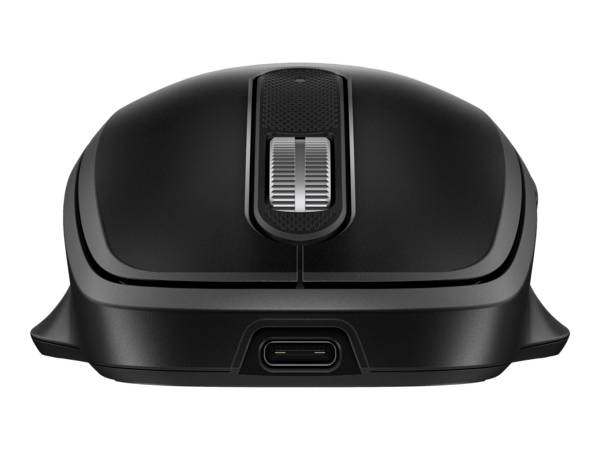 HP 515 - Maus - Vollgröße, superschnell aufladbar - 5 Tasten - kabellos - 2.4 GHz - kabelloser Empfänger (USB)
