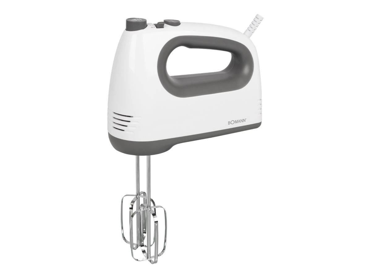 Bomann HM 6054 CB - Handmixer - 400 W - Weiß/Grau-0