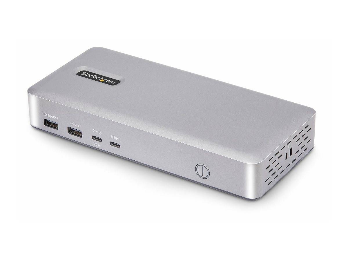 StarTech.com USB4 Docking Station, USB-C 40Gbps, Dual Video HDMI, Up to 2x 4K 60Hz 4:4:4 (RGB)-0