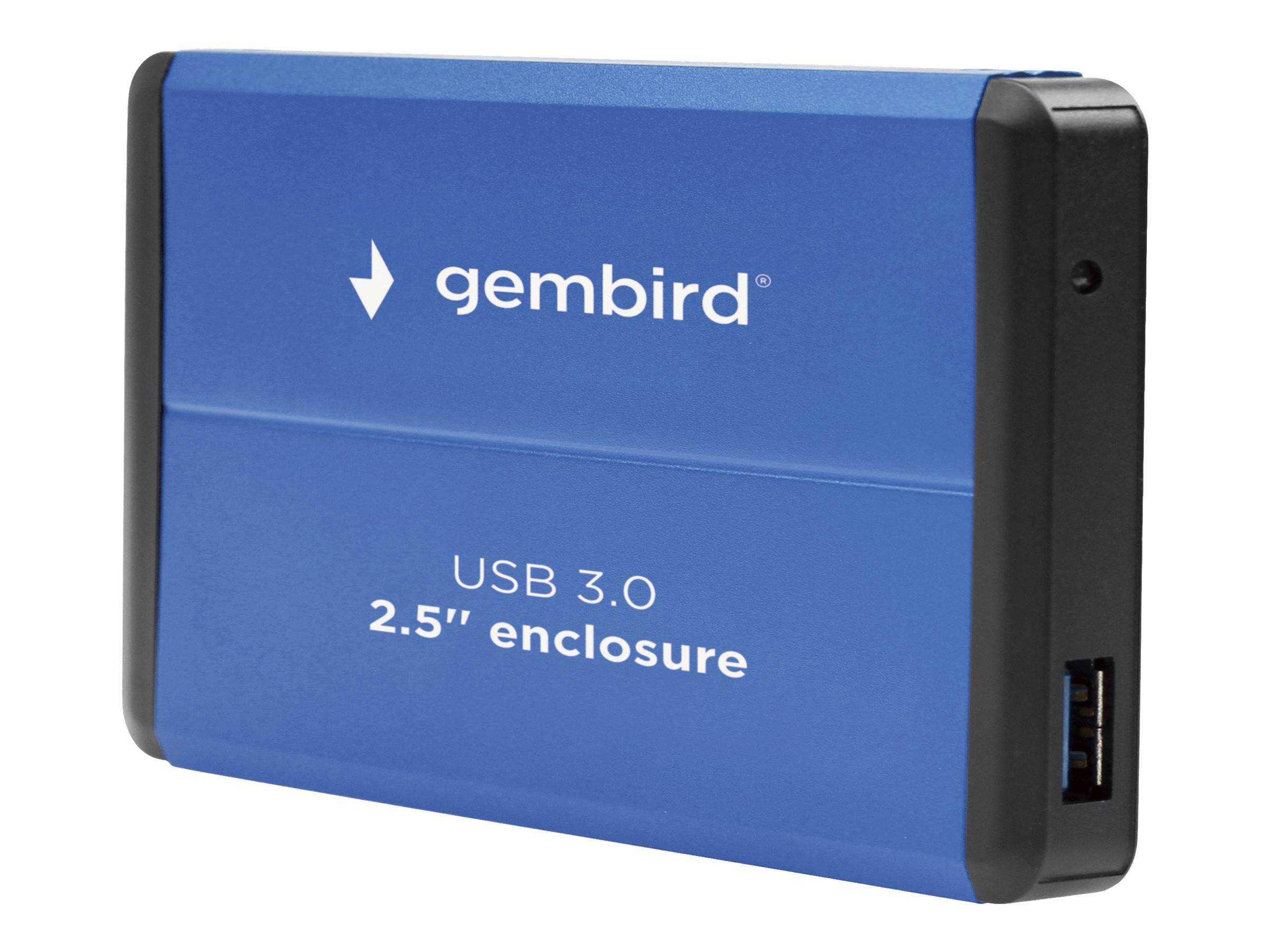 Gembird EE2-U3S-2-B - Speichergehäuse - 2.5"" (6.4 cm)-0