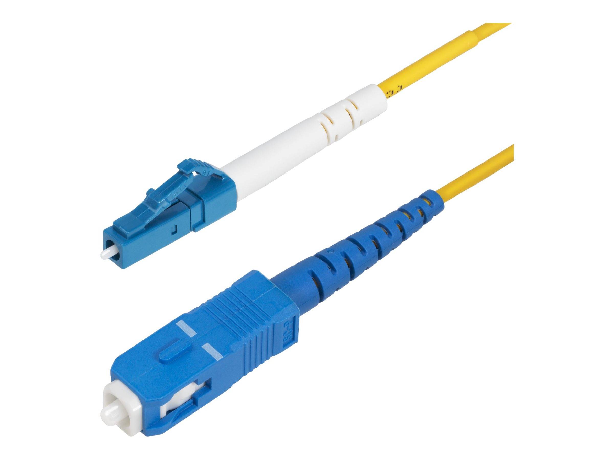 StarTech.com 5m (16.4ft) LC to SC (UPC) OS2 Single Mode Fiber Cable - Patch-Kabel - LC/UPC Einzelmodus (M)-0